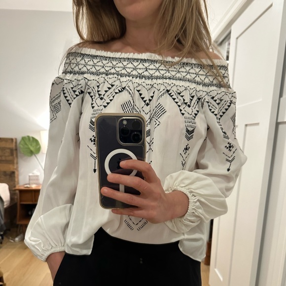 Parker off the shoulder top - Picture 2 of 5